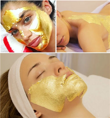 Papye fèy lò, li se bon pwodwi pou swen pou po, pwojè dekorasyon liksye.